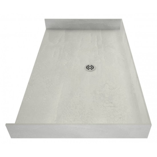 Redi Base 31 x 63 Barrier Free Shower Pan With Center Drain