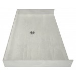 Redi Base 31 x 63 Barrier Free Shower Pan With Center Drain