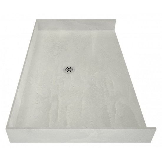 Redi Base 36 x 63 Barrier Free Shower Pan With Center Drain