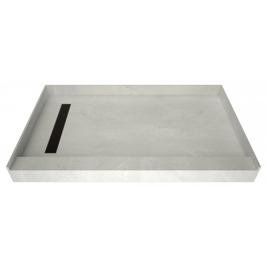 Redi Trench 30 x 48 Shower Pan Left Designer OB Trench