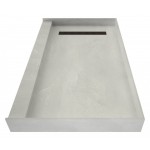 Redi Trench 30 x 48 Shower Pan Left Designer OB Trench