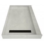 Redi Trench 30 x 48 Shower Pan Left Designer OB Trench