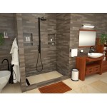 Redi Trench 30 x 48 Shower Pan Left Designer MB Trench