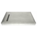 Redi Trench 30 x 48 Shower Pan Left Solid BN Trench