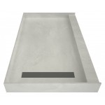 Redi Trench 30 x 48 Shower Pan Left Solid BN Trench