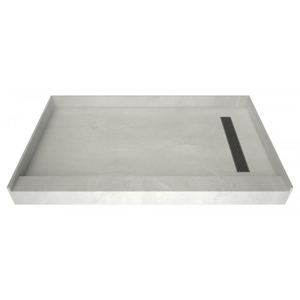 Redi Trench 30 x 48 Shower Pan Right Designer BN Trench