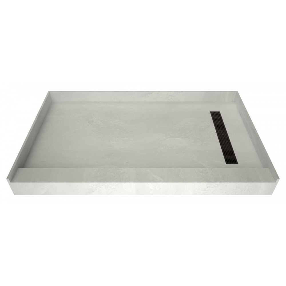 Redi Trench 30 x 48 Shower Pan Right Designer OB Trench