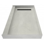 Redi Trench 30 x 60 Shower Pan Left Designer MB Trench