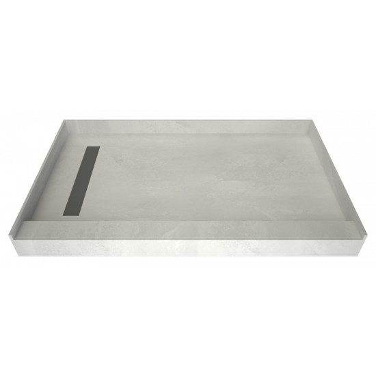 Redi Trench 30 x 60 Shower Pan Left Solid BN Trench