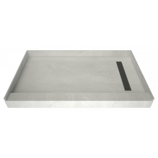 Redi Trench 30 x 60 Shower Pan Right Designer BN Trench