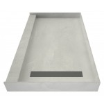 Redi Trench 30 x 60 Shower Pan Right Solid BN Trench