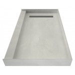 Redi Trench 32 x 60 Shower Pan Left Solid BN Trench