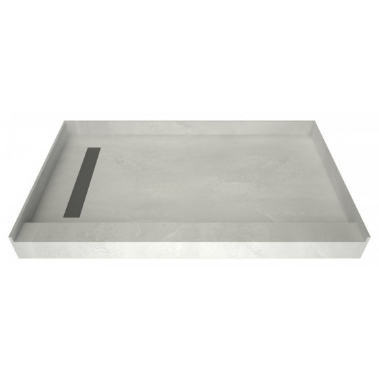 Redi Trench 33 x 60 Shower Pan Left Tileable Trench