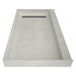 Redi Trench 34 x 48 Shower Pan Right Tileable Trench