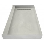 Redi Trench 36 x 72 Shower Pan Left Designer PC Trench