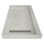 Redi Trench 36 x 72 Shower Pan Left Designer PC Trench