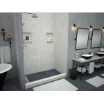 Redi Trench 36 x 72 Shower Pan Left Designer PC Trench