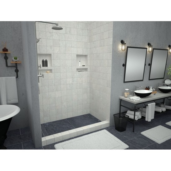 Redi Trench 36 x 72 Shower Pan Left Tileable Trench