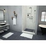 Redi Trench 42 x 42 Shower Pan Right Designer BN Trench