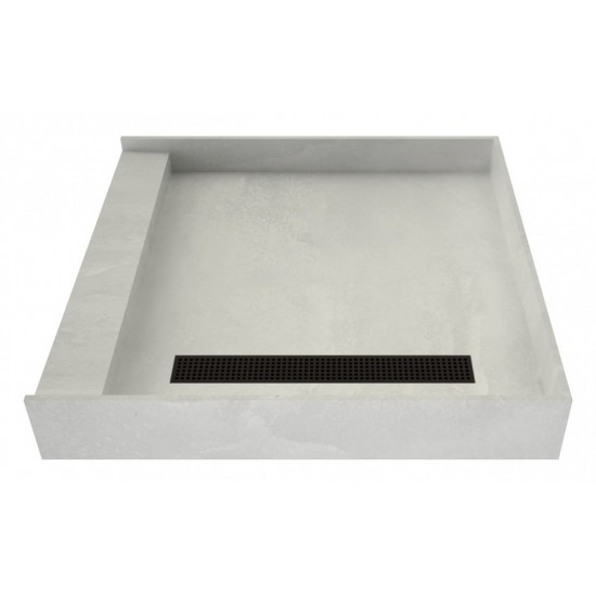 Redi Trench 42 x 42 Shower Pan Right Designer OB Trench