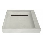 Redi Trench 42 x 42 Shower Pan Right Designer OB Trench