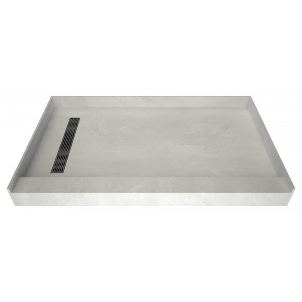 Redi Trench 42 x 60 Shower Pan Left Designer BN Trench