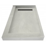 Redi Trench 32 x 60 Shower Pan Left MB Trench R Dual Curb