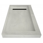 Redi Trench 32 x 60 Shower Pan Right MB Trench L Dual Curb