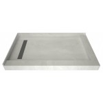 Redi Trench 33 x 60 Pan Left Solid BN Trench R Dual Curb