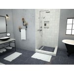 Redi Trench 42 x 42 Shower Pan Left PC Trench R Dual Curb