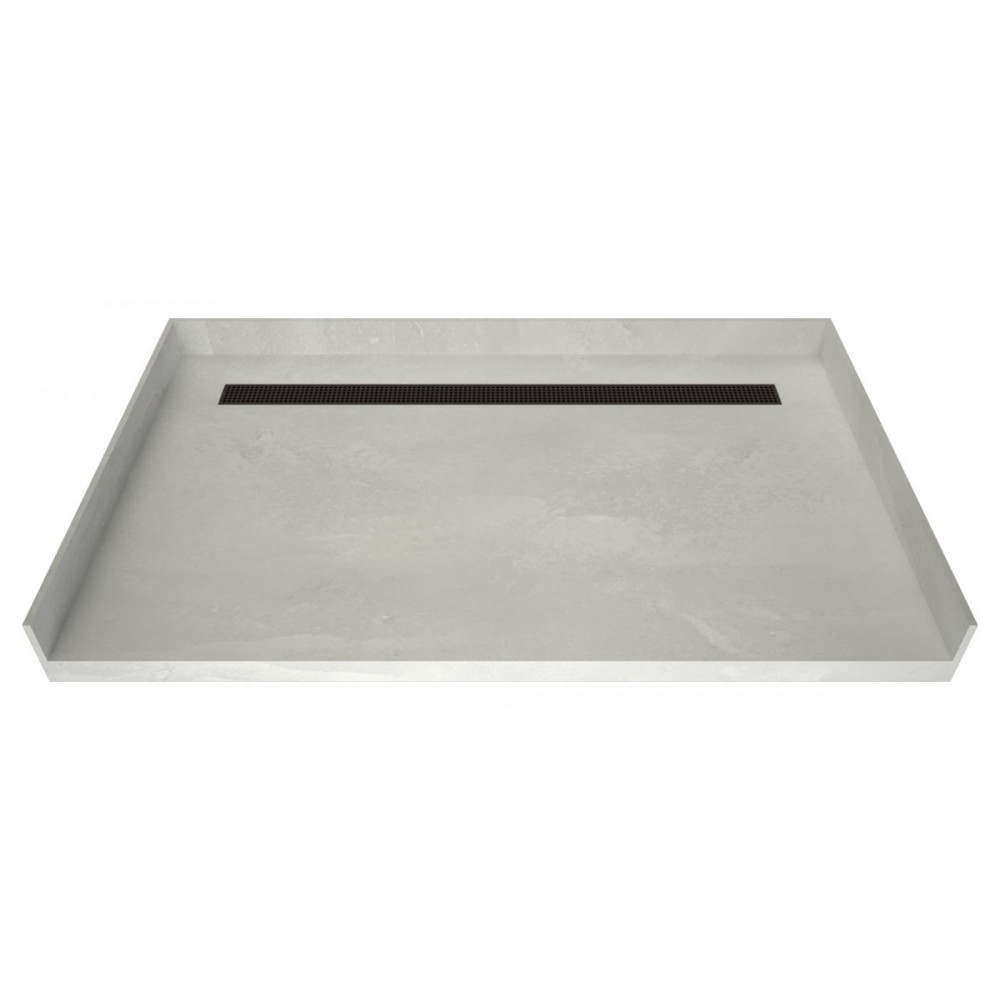 Redi Trench 30 x 60 Barrier Free Shower Pan Back OB Trench