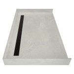 Redi Trench 30 x 60 Barrier Free Shower Pan Back OB Trench