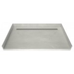 Redi Trench 30 x 60 Barrier Free Shower Pan Back PC Trench