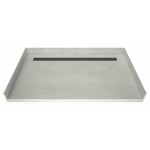 Redi Trench 30 x 60 Barrier Free Shower Pan Back BN Trench