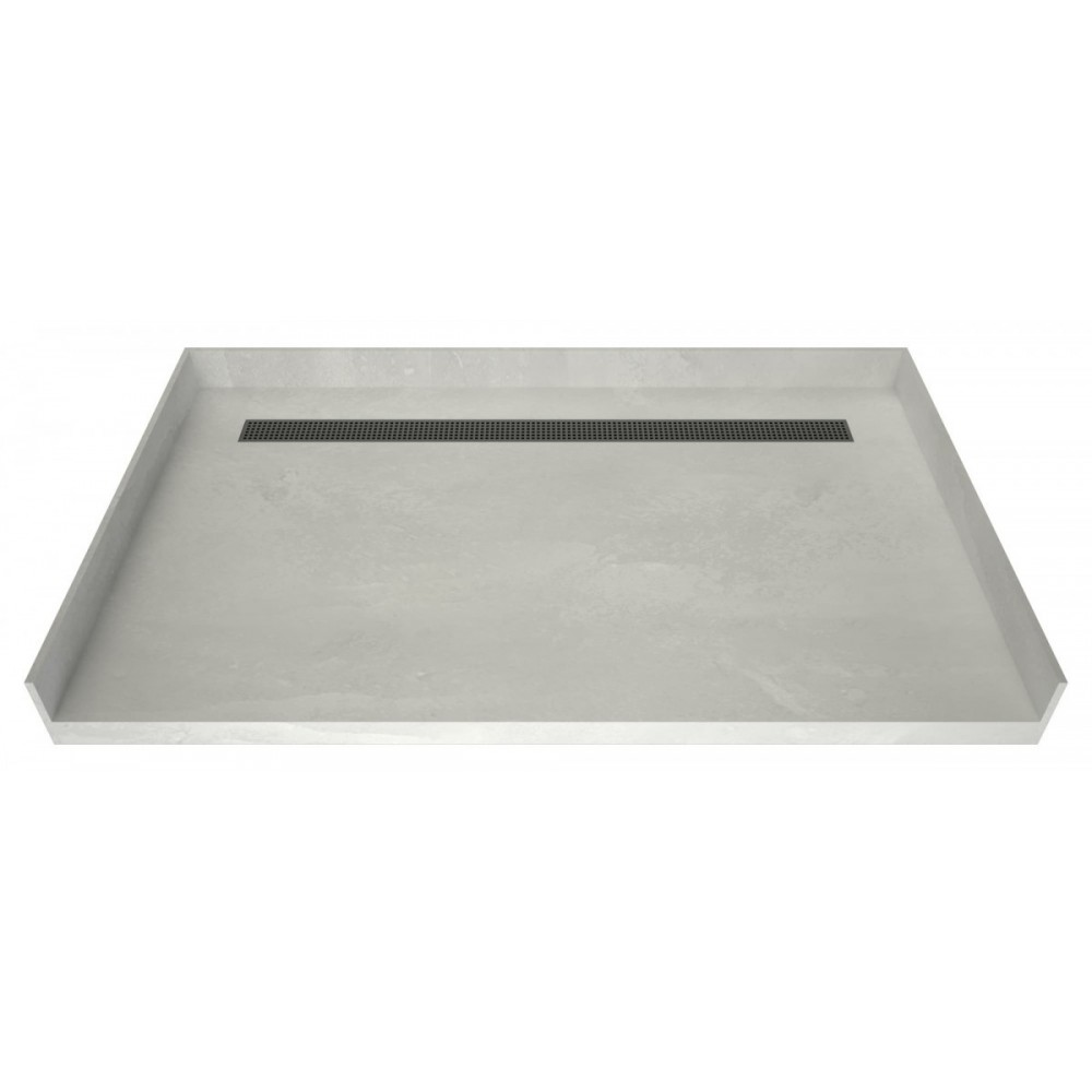 Redi Trench 30 x 60 Barrier Free Shower Pan Back BN Trench