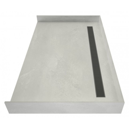 Redi Trench 30 x 60 Barrier Free Shower Pan Back BN Trench