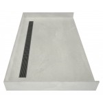 Redi Trench 30 x 60 Barrier Free Shower Pan Back BN Trench