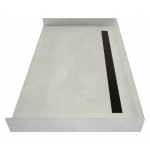 Redi Trench 30 x 63 Barrier Free Shower Pan Back OB Trench