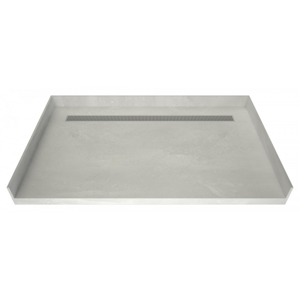 Redi Trench 36 x 60 Barrier Free Shower Pan Back PC Trench