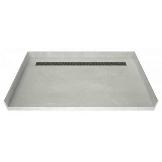 Redi Trench 36 x 60 Barrier Free Shower Pan Back BN Trench