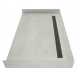 Redi Trench 36 x 60 Barrier Free Shower Pan Back BN Trench