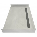 Redi Trench 40 x 60 Barrier Free Pan Back Solid BN Trench