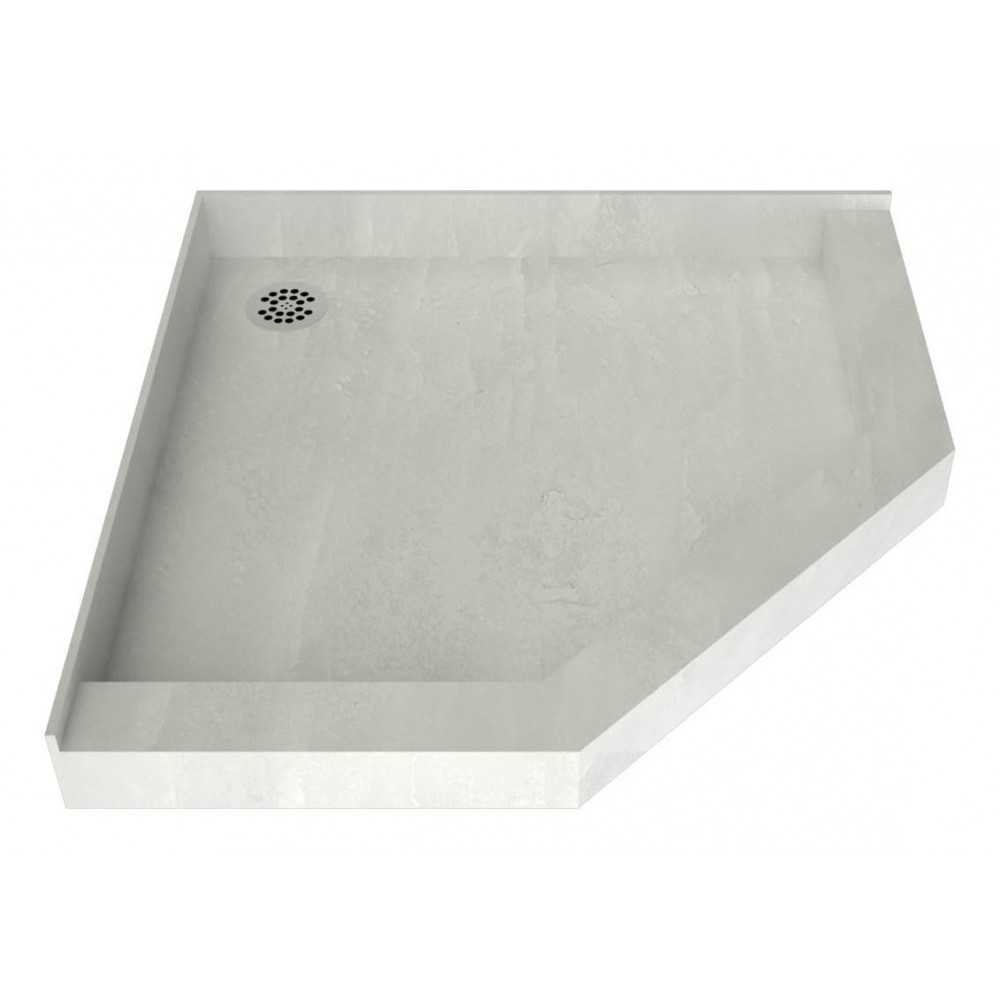 Redi Neo 36 x 36 Neo Angle Shower Pan With Back Drain