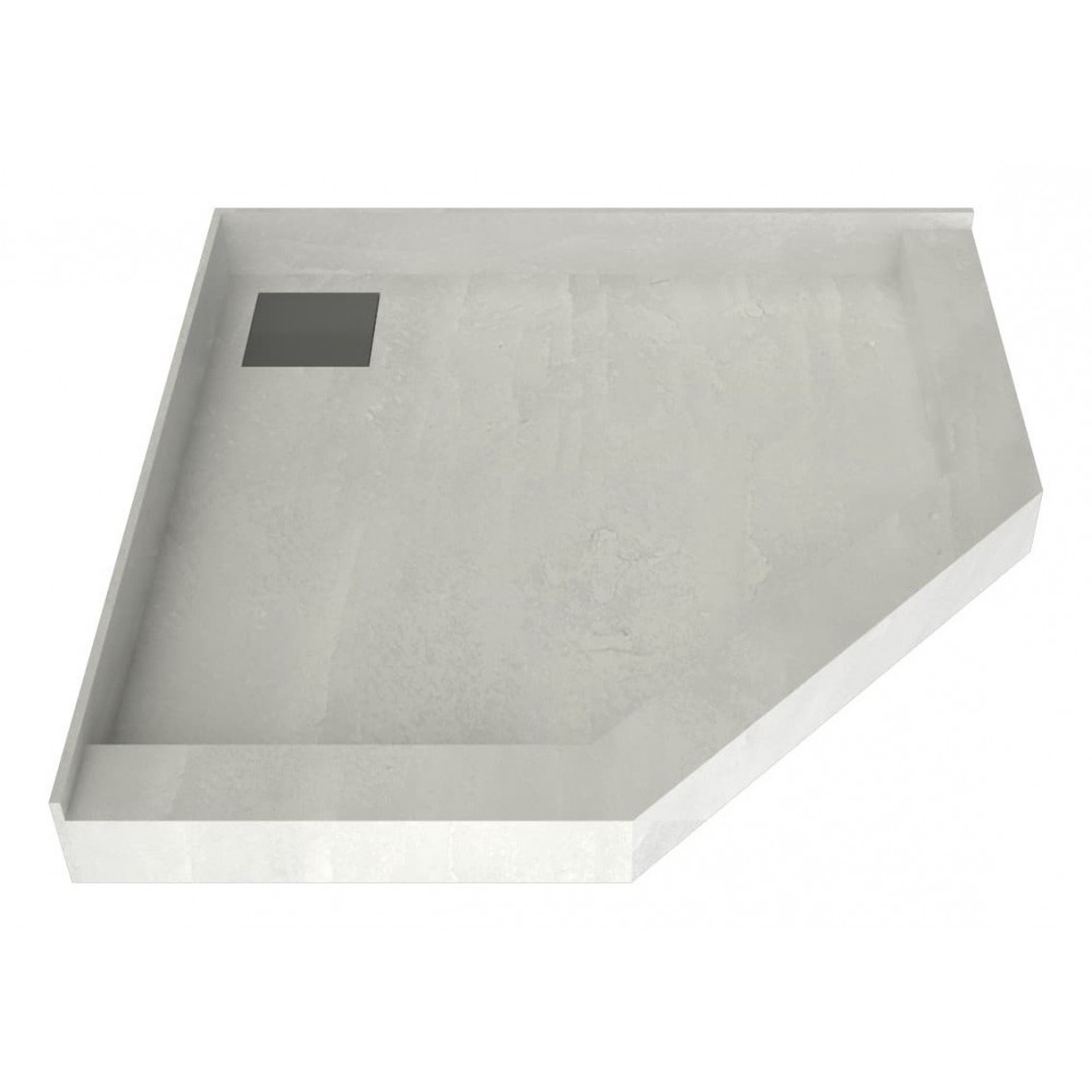 Redi Neo 38 x 38 Wonder Drain Pan Back Drain Tileable Top