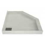 Redi Neo 38 x 38 Wonder Drain Pan Back Drain Tileable Top