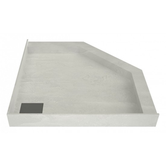 Redi Neo 38 x 38 Wonder Drain Pan Back Drain Tileable Top