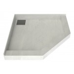 Redi Neo 50 x 50 Wonder Drain Pan Back Drain Tileable Top