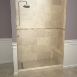 Base'N Bench 30x60 Shower Pan Left BN Trench w Seat