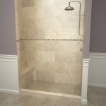 Base'N Bench 34x72 Shower Pan Right TT Trench w Seat