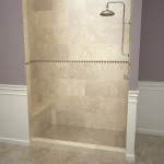 Base'N Bench 48x72 Shower Pan Right TT Trench w Seat